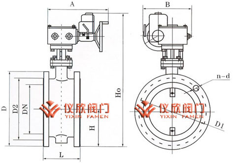 D941W電動透風蝶閥