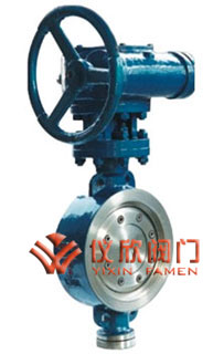 對夾式雙偏疼彈性硬密封蝶閥