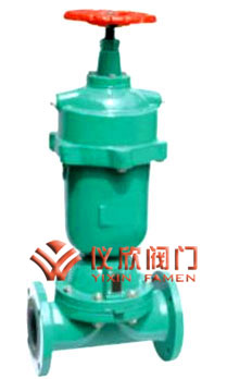 氣動襯膠隔閡閥