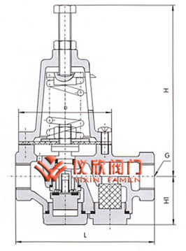 間接感化薄膜式減壓閥