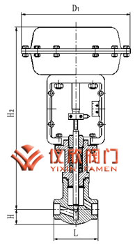 氣動薄膜小流量調理閥