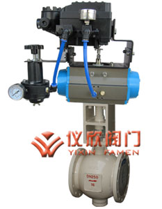 氣動偏疼扭轉閥