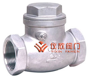 不銹鋼內羅紋止回閥